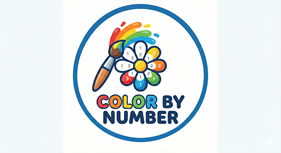 Color By Number Logo